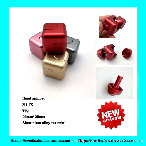 Cheap price low noise anti stress fidget hand spinner magic cube finger spinner